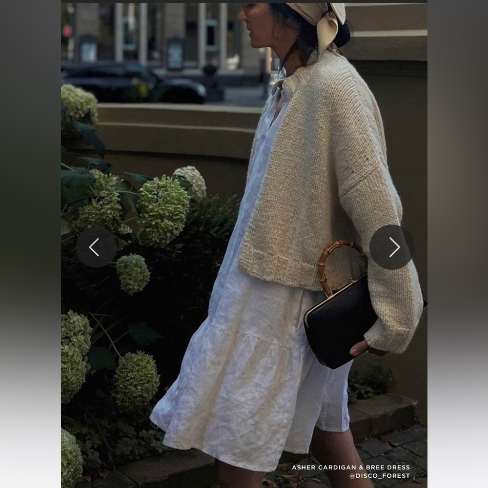 Brochu Walker Bree Dress 100% Linen Reversible - Picture 11 of 13